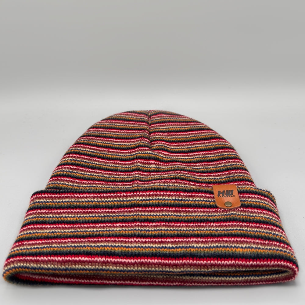 HAAKWEAR Traditional Beanie - Multi Color Knit Winter Hat- Made in USA