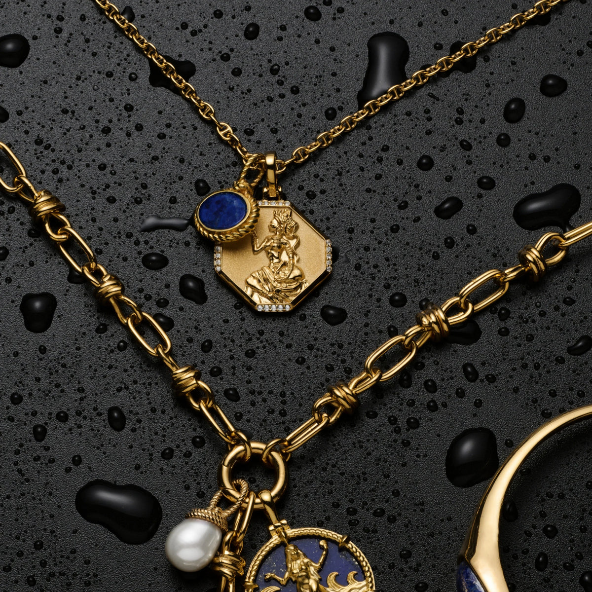 Mini Gemstone Zodiac Necklace