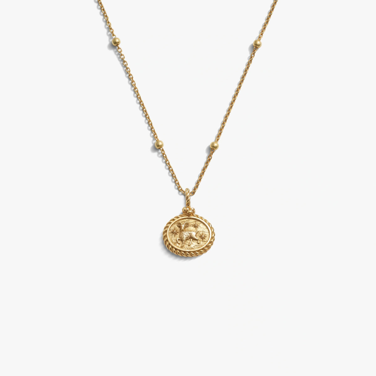Aries Mini Gemstone Necklace