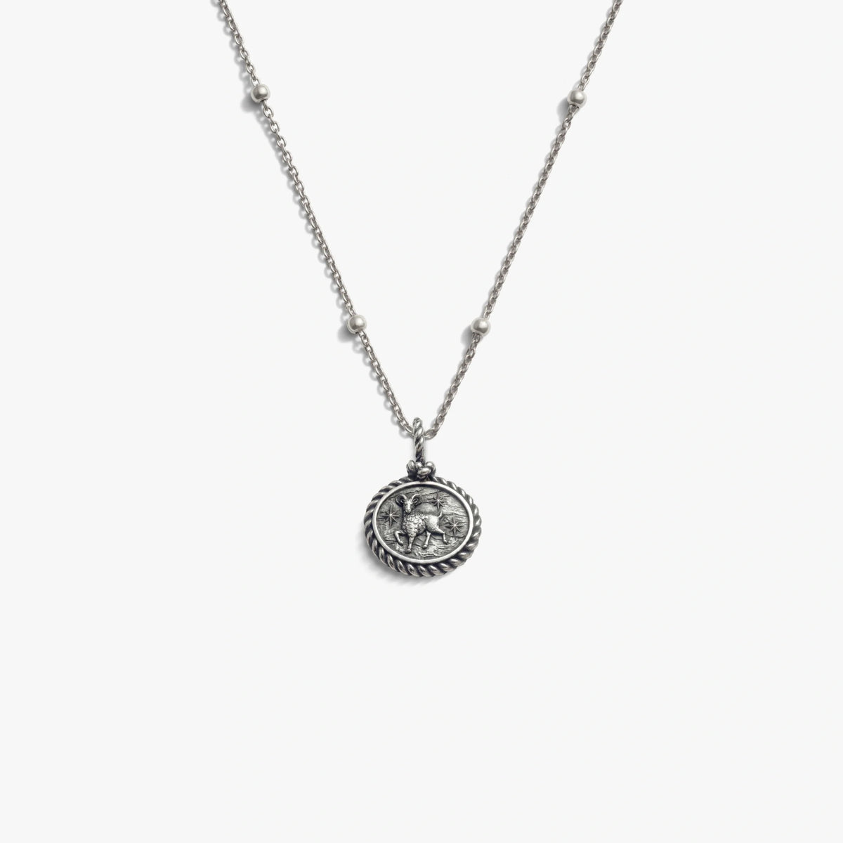 Aries Mini Gemstone Necklace