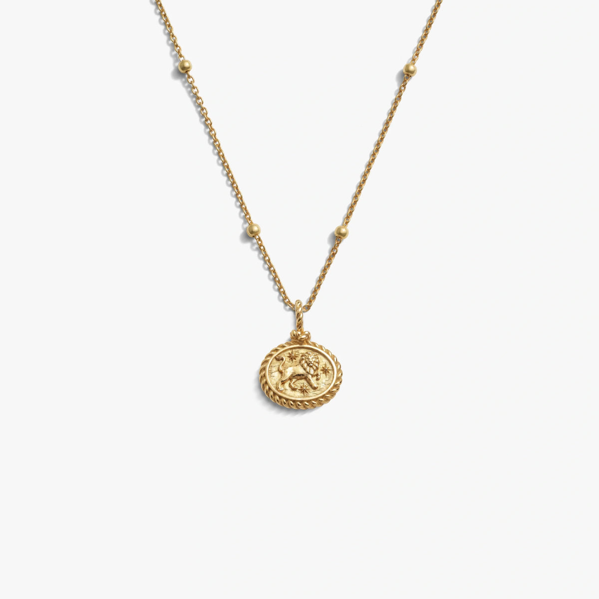 Leo Mini Gemstone Necklace