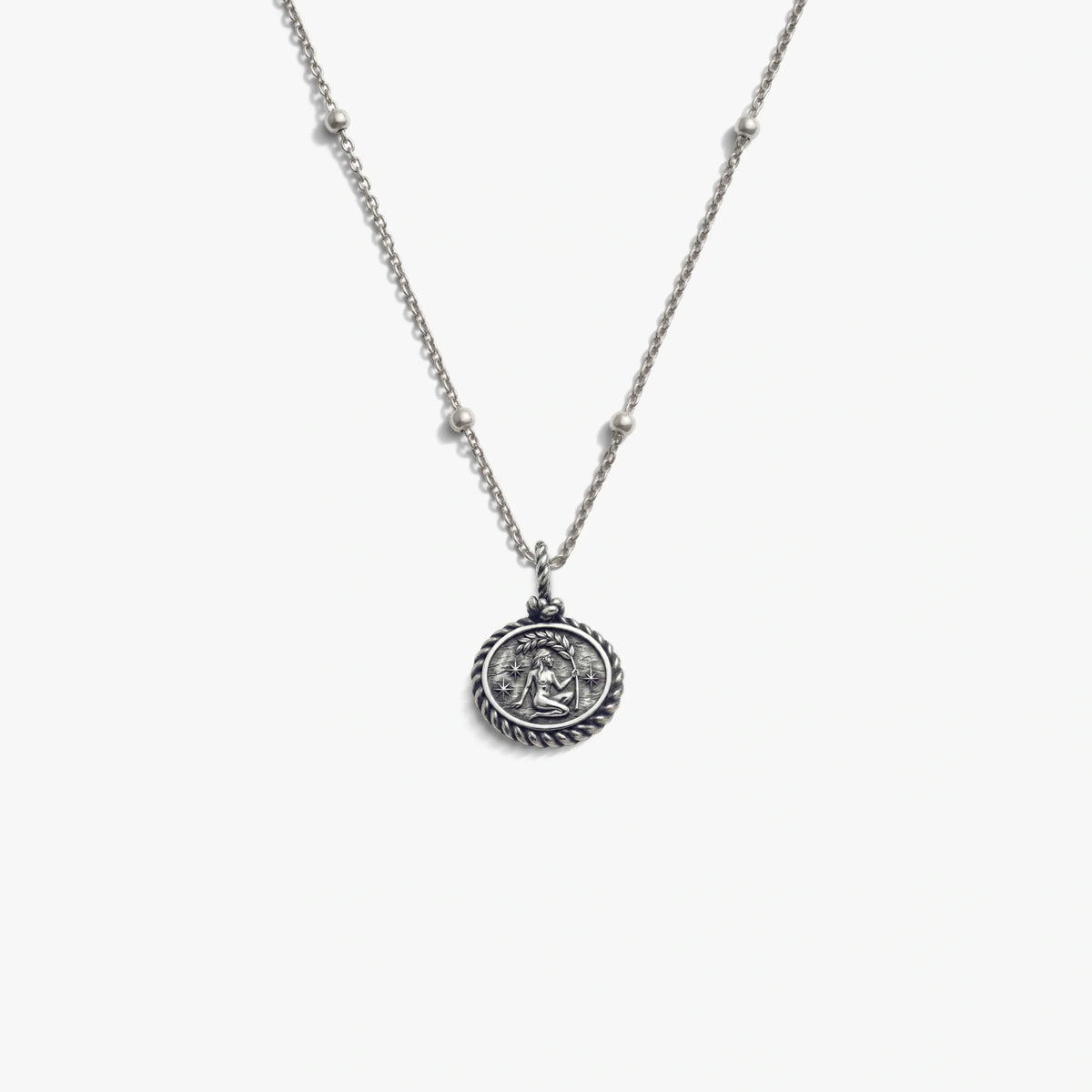 Mini Gemstone Zodiac Necklace