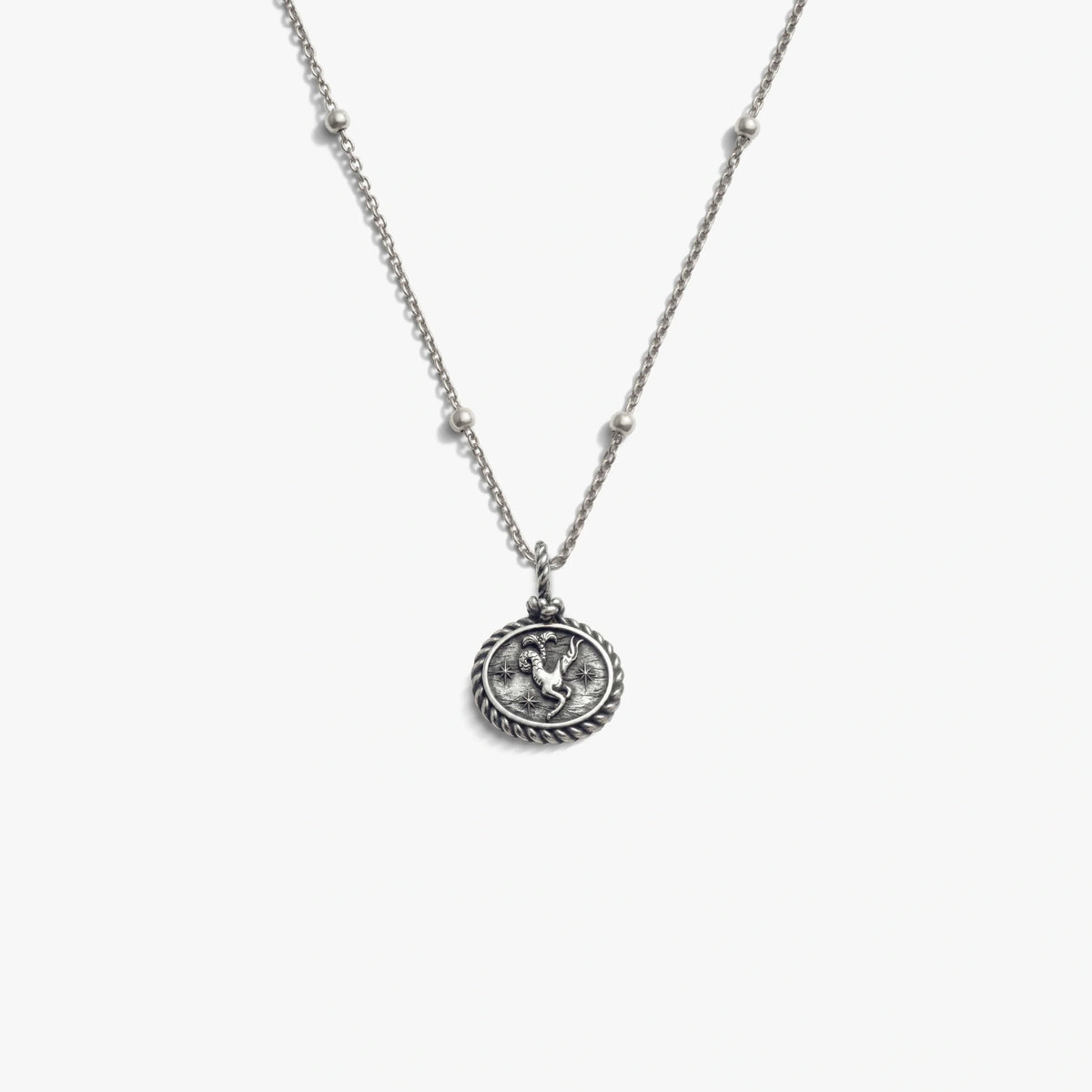 Capricorn Mini Gemstone Necklace