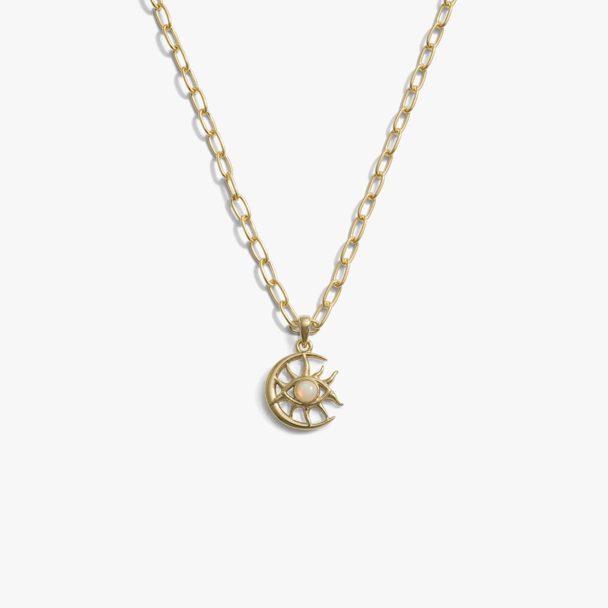 Cosmic Moon Eye Necklace