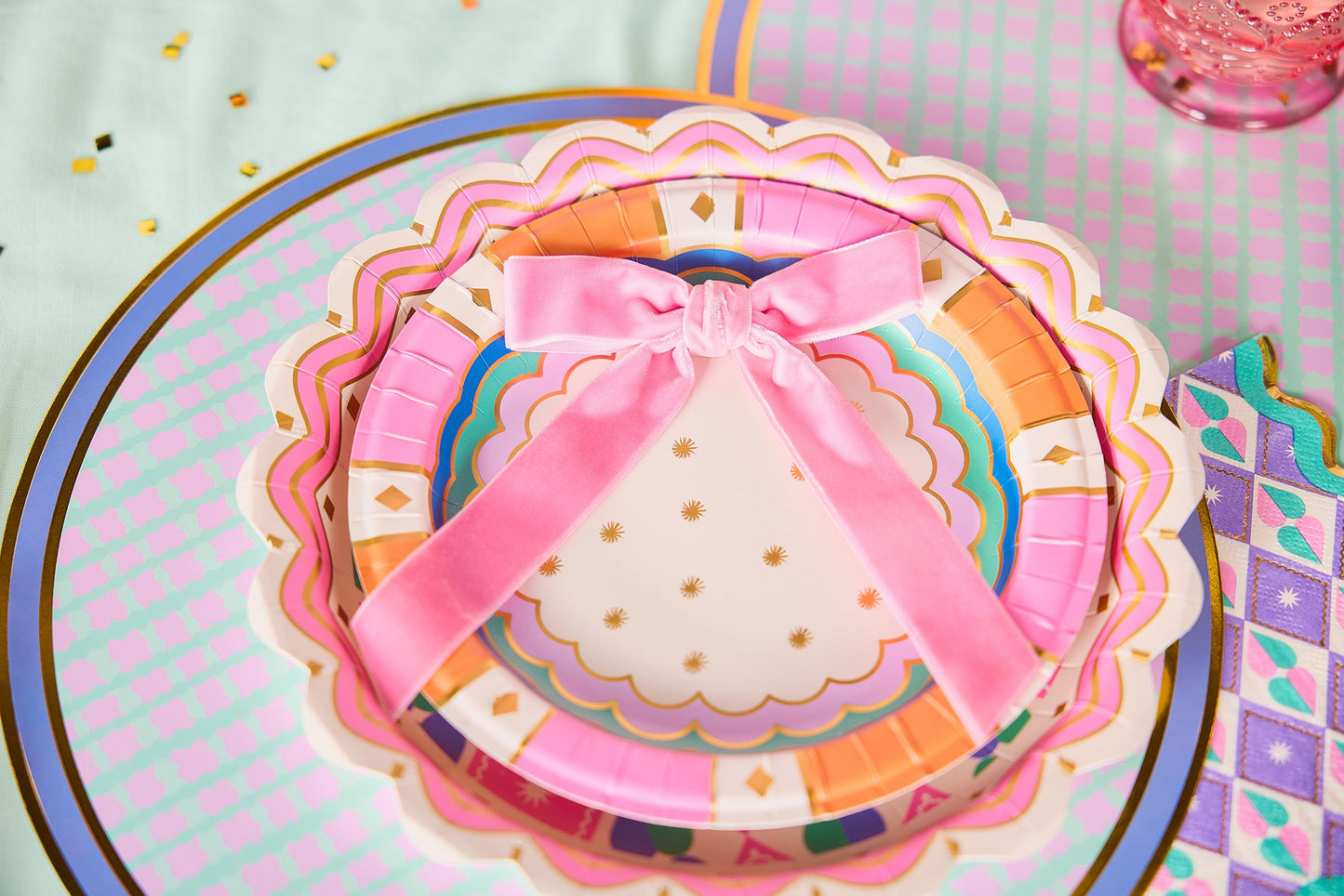 Circus Soirée Dessert Plates (10 count)
