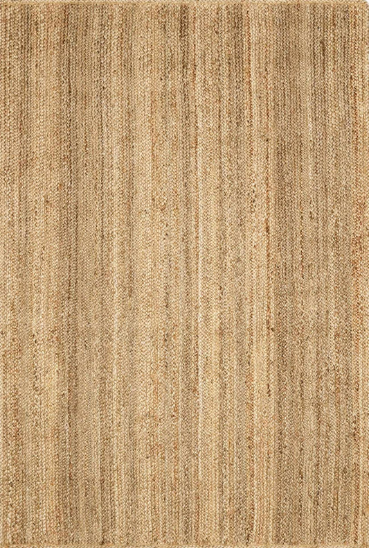 Shippagan Tan Jute Braided Rug