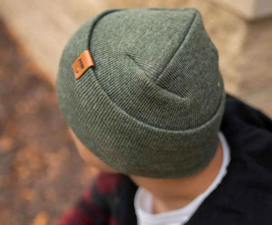 HAAKWEAR H-Stitch Cuffed Beanie - New Designed and Made in USA (Patented)