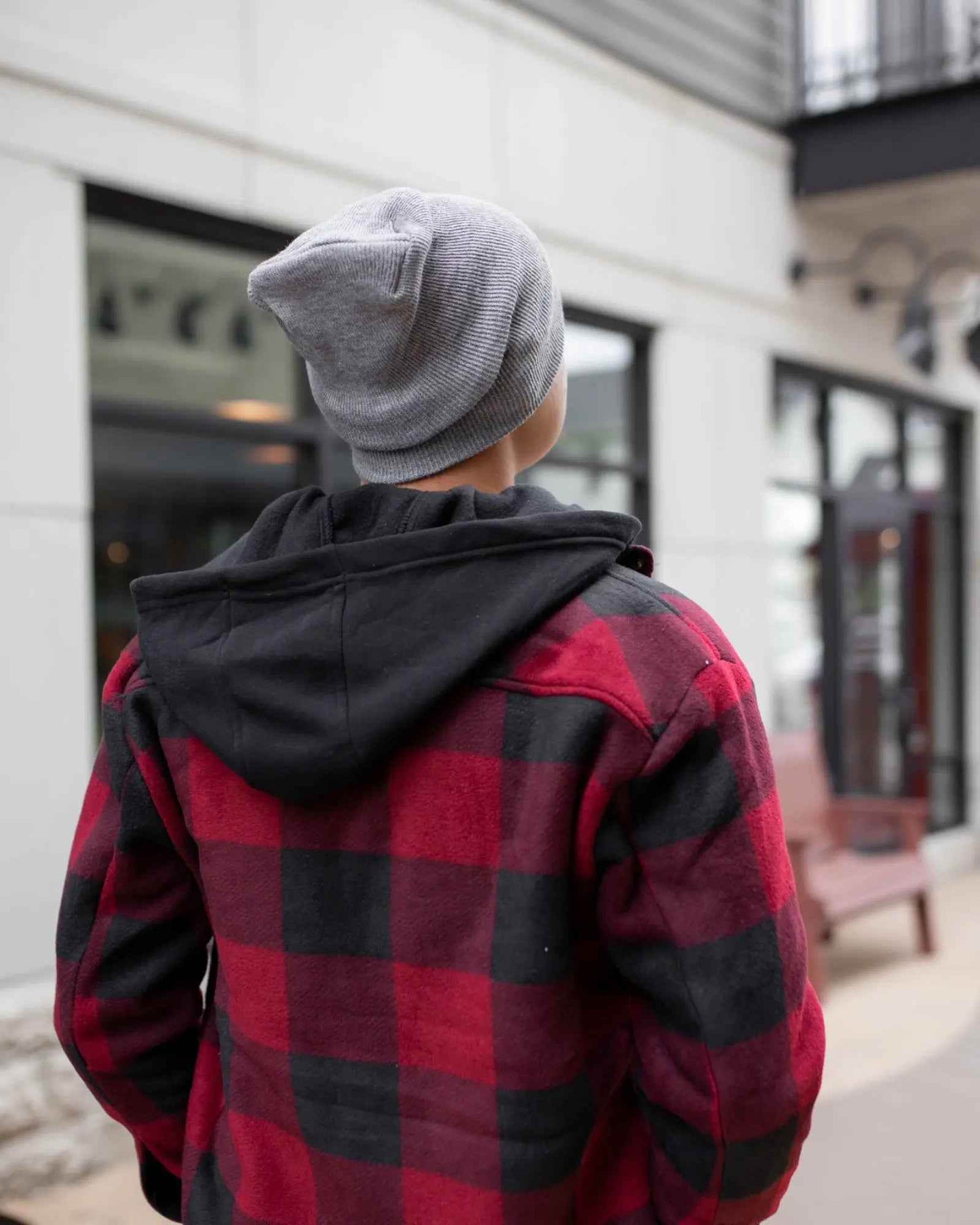 HAAKWEAR H-Stitch Cuffed Beanie - NEW Designed and Made in USA (Patented) - Koala Gray