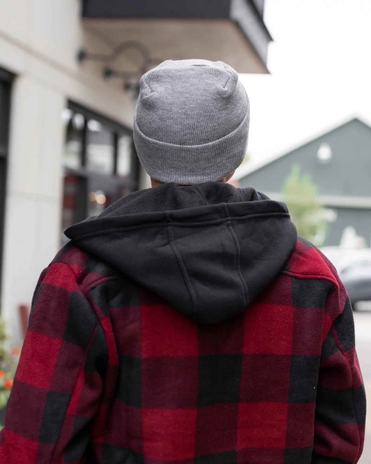 HAAKWEAR H-Stitch Cuffed Beanie - NEW Designed and Made in USA (Patented) - Koala Gray