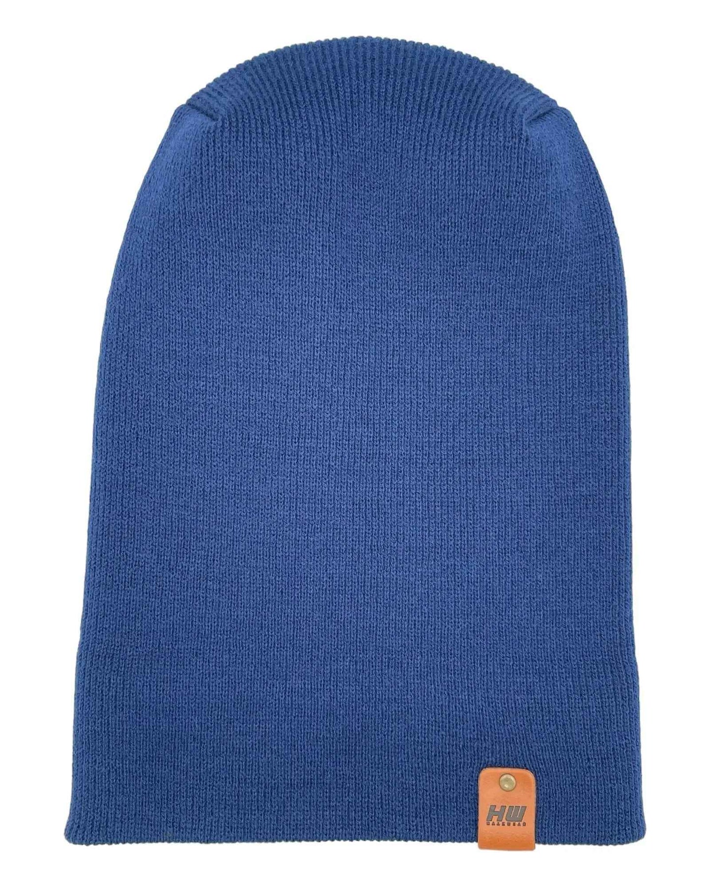 HAAKWEAR H-Stitch Cuffed Beanie - New Designed and Made in USA (Patented Design) - Sapphire Blue