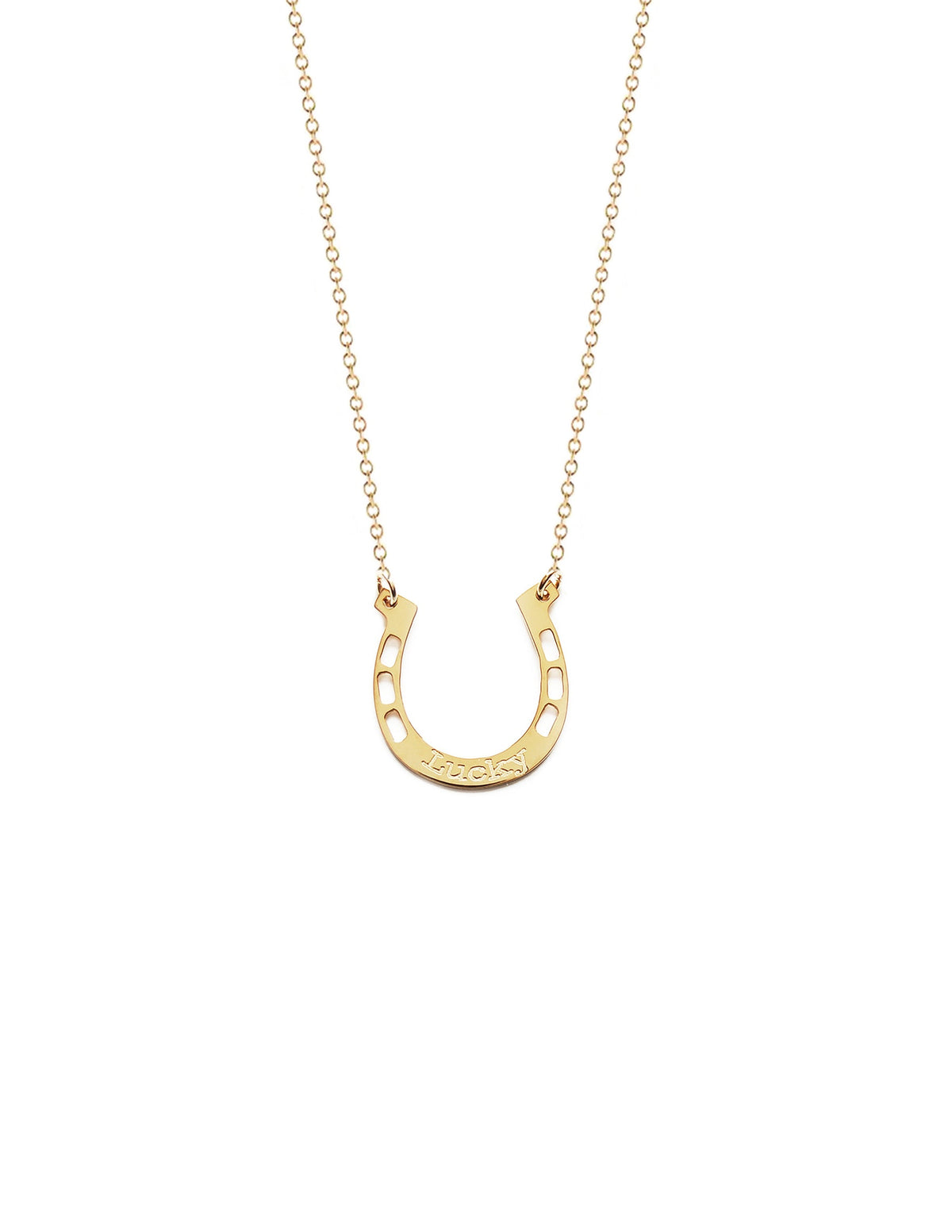 Lucky Horseshoe Necklace