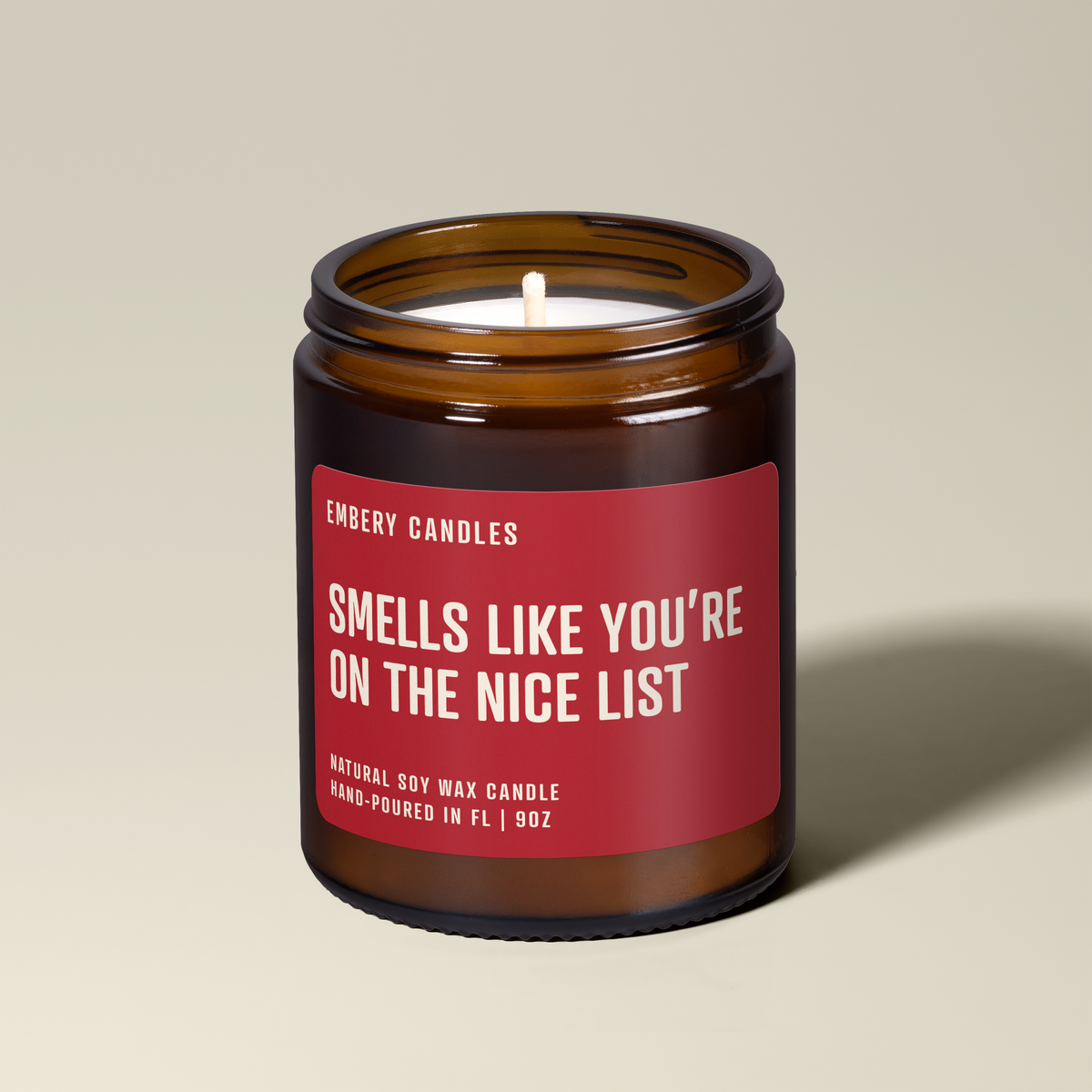Smells Like You're on the Nice List | Soy Wax Scented Candle