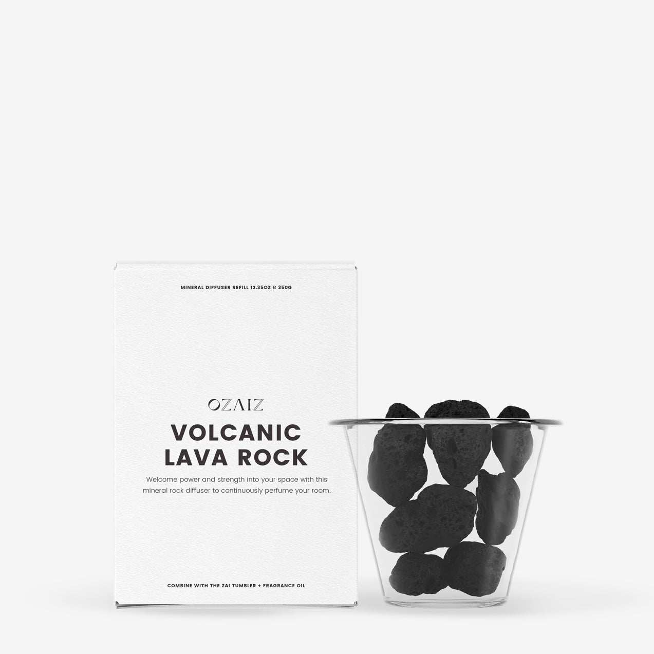 ZAI Lava Rock Diffuser - Oud & Bergamot