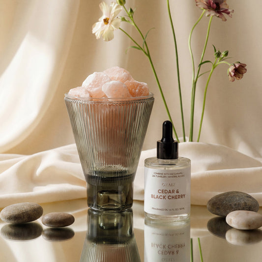 ZAI Himalayan Rock Salt Diffuser in Charcoal