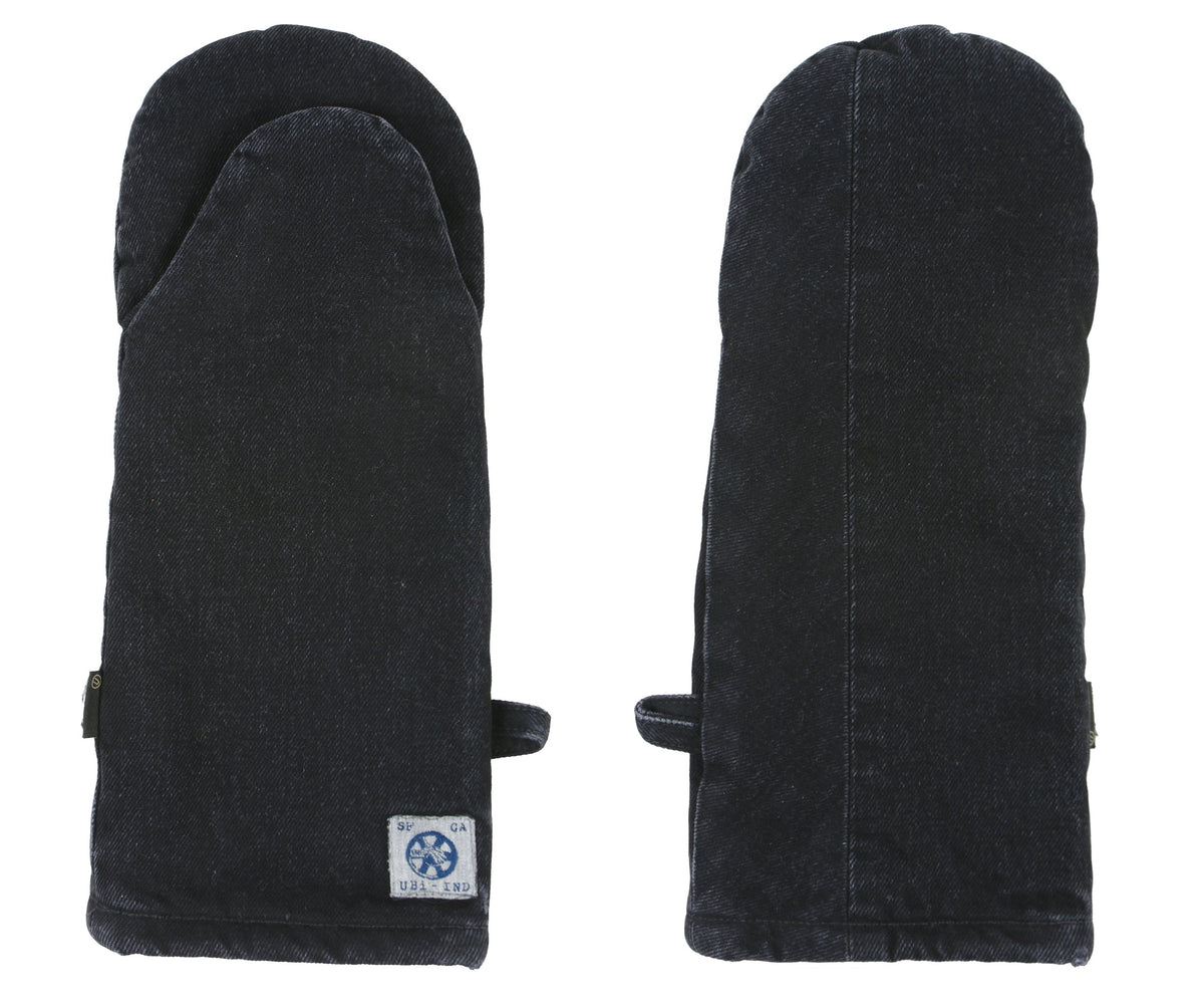 DUAL-HAND OVEN MITT