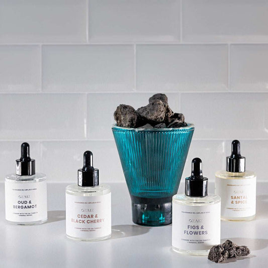 ZAI Lava Rock Diffuser - Fig & Flowers