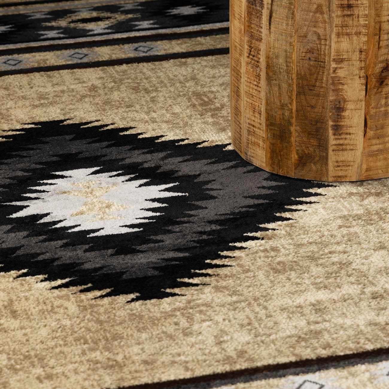 Buckhaven Brown Aztec Carpet