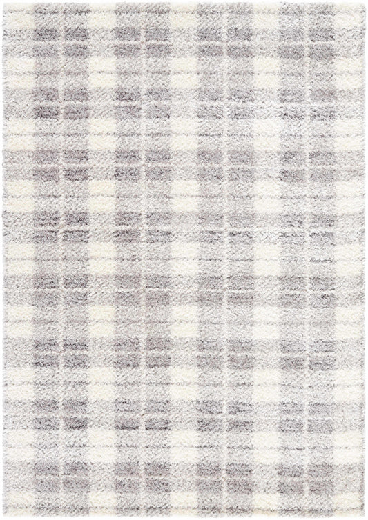 Anfisa Tan Luxe Shag Area Rug