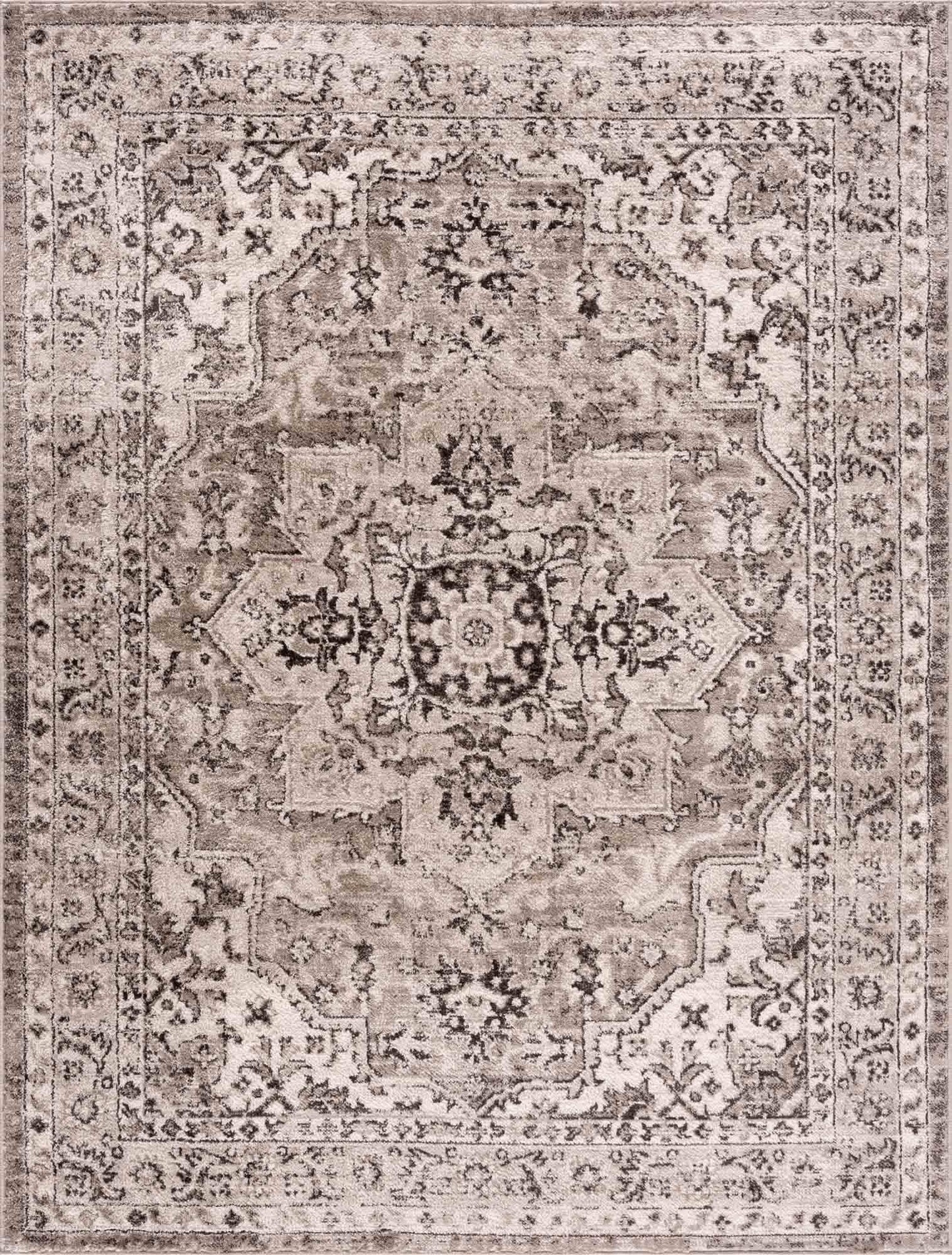 Albie Beige Area Rug