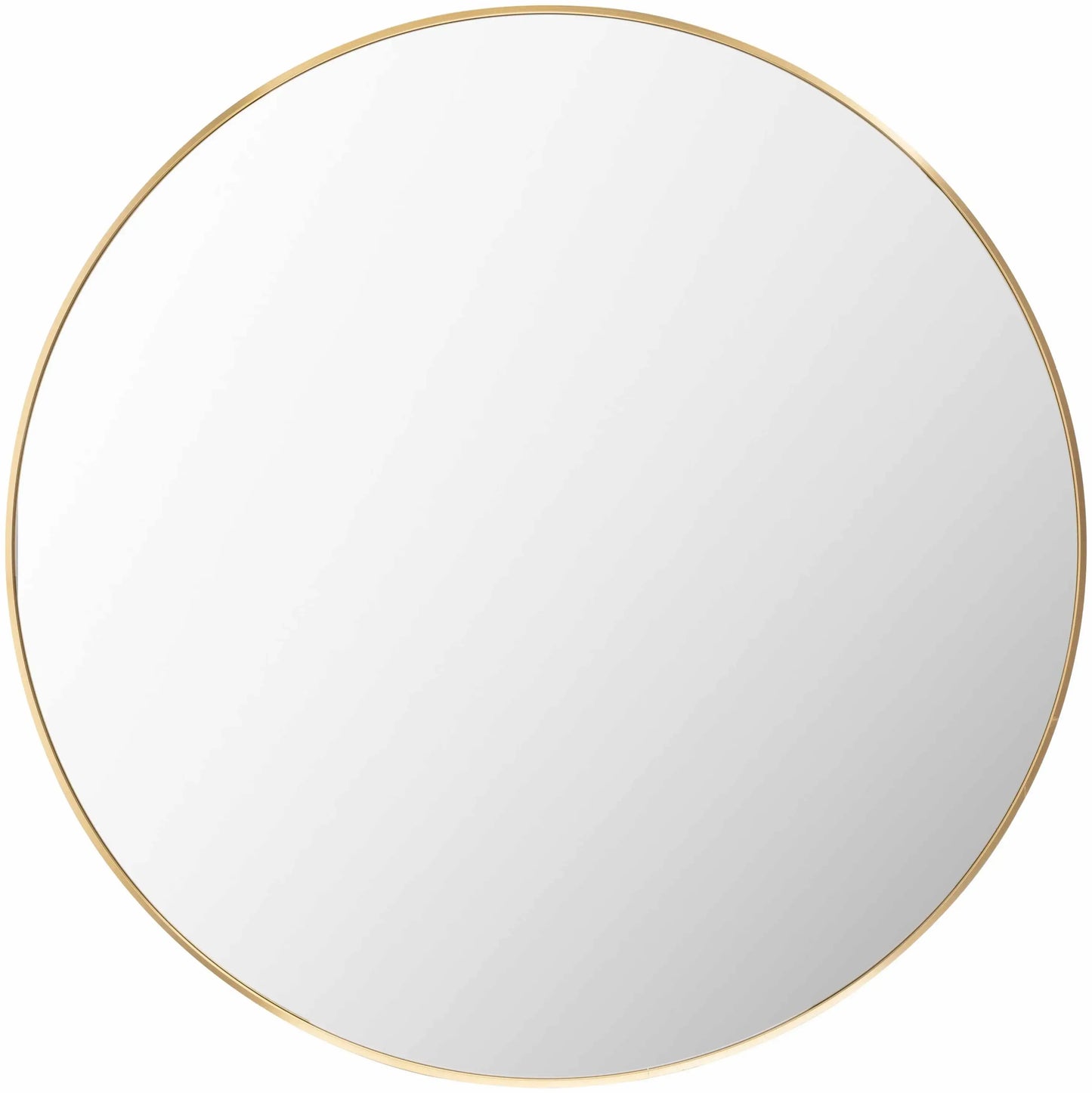 Pontalina Round Gold Mirror