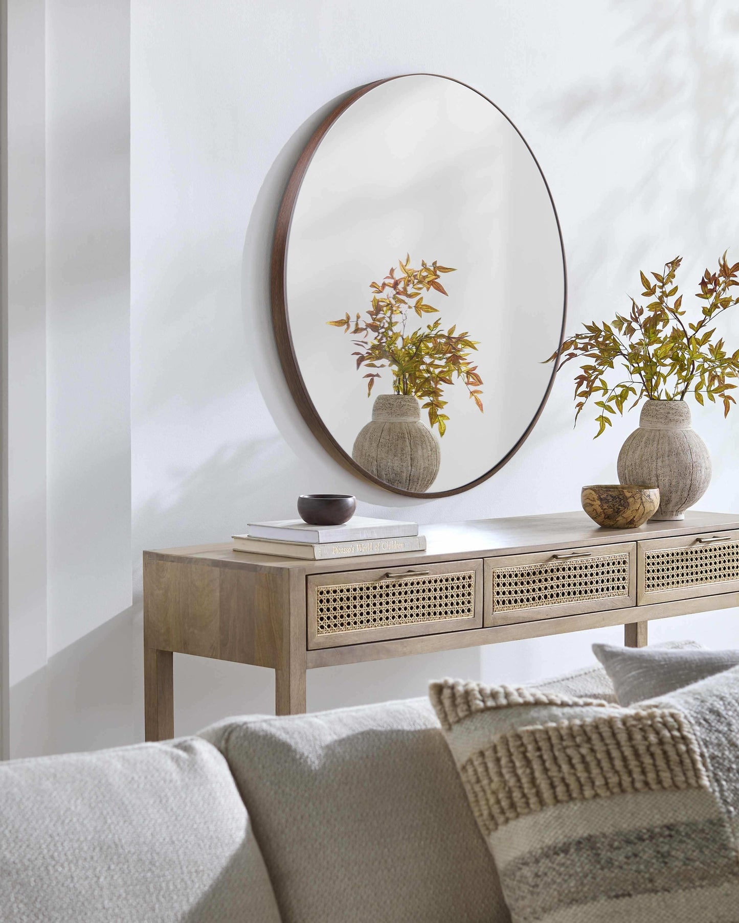 Pontalina Dark Brown Mirror