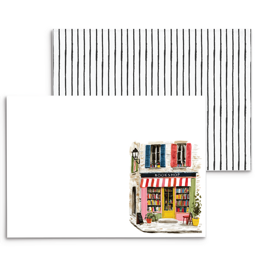 Bookstore Panel Note Cards A2