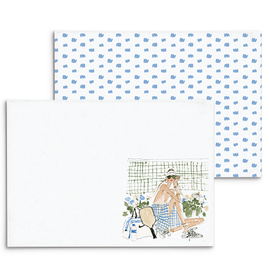 Pickleball Break Panel Note Cards A2 - 1