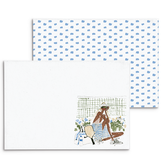 Pickleball Break Panel Note Cards A2 - 4