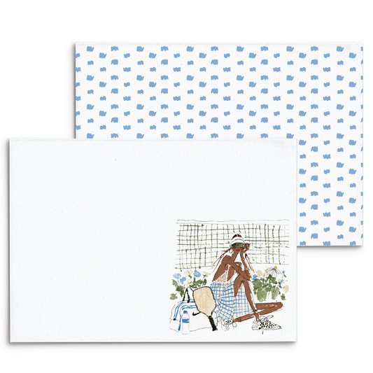 Pickleball Break Panel Note Cards A2 - 6