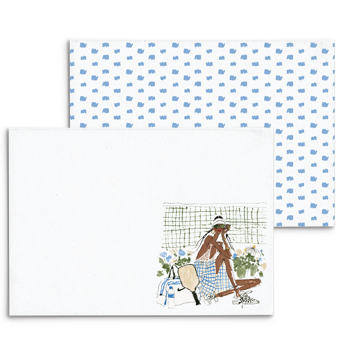 Pickleball Break Panel Note Cards A2 - 8