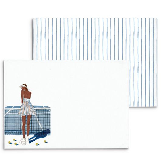 Tennis Love Panel Note Cards A2 - 6