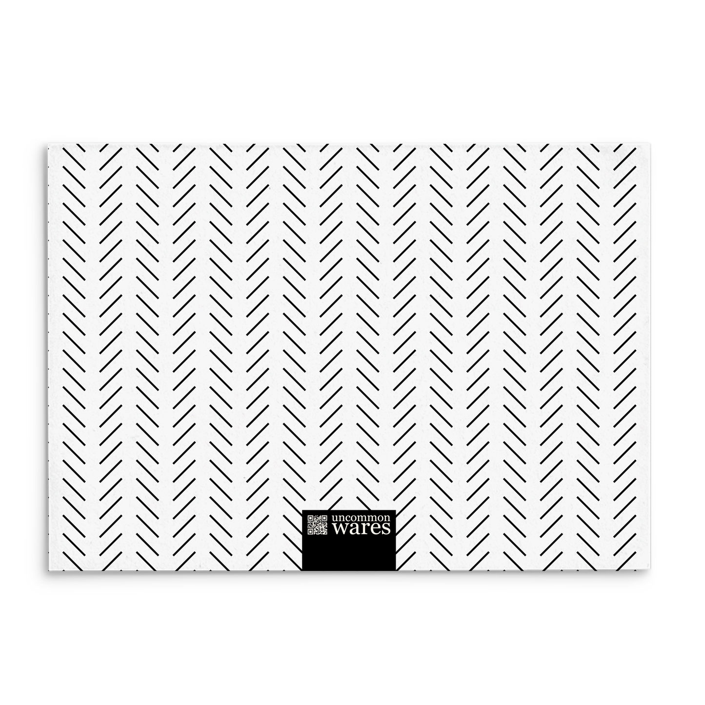 Mod Panel Note Cards A2 - "Bishop" - Black and White