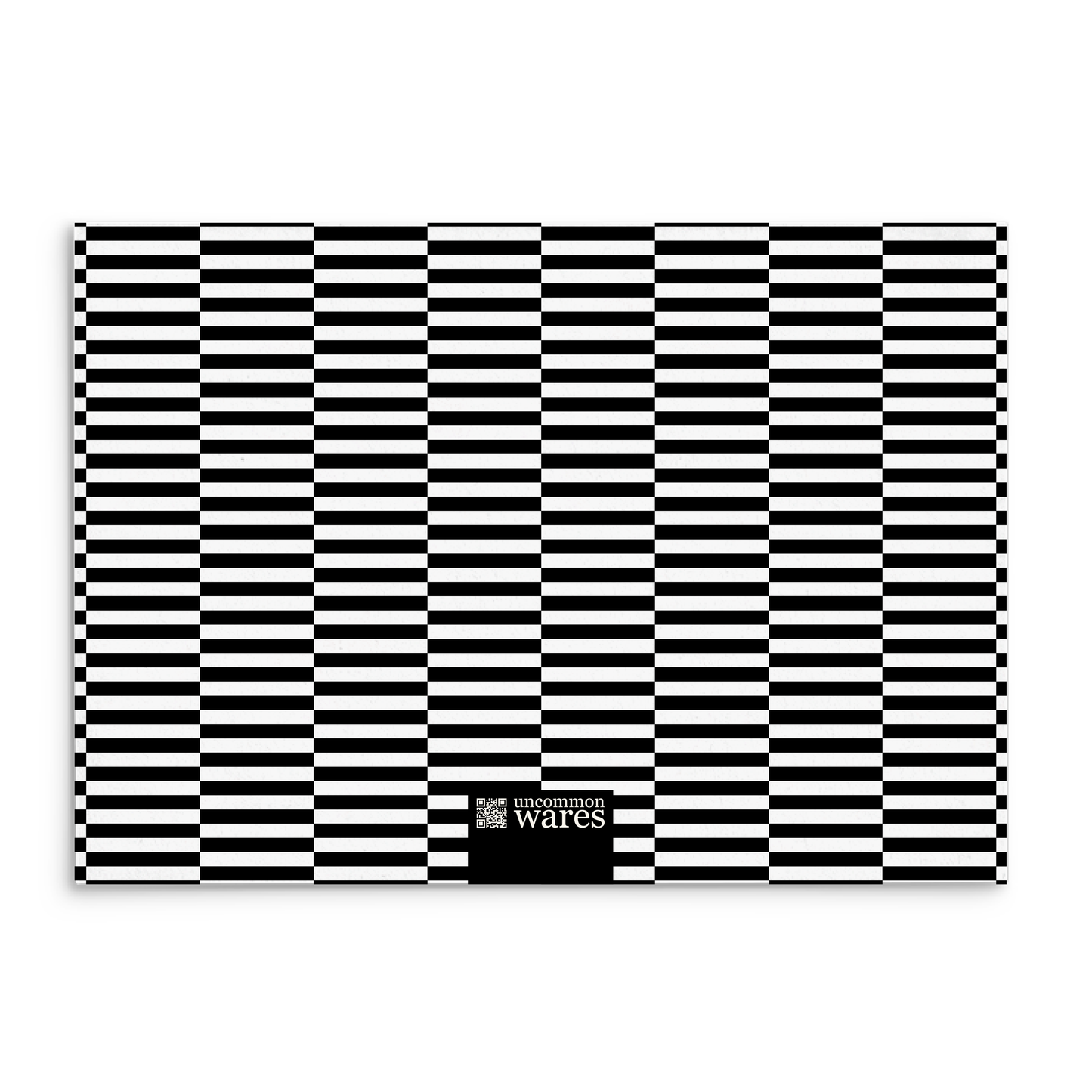 Mod Panel Note Cards A2 - "Copeland" - Black and White