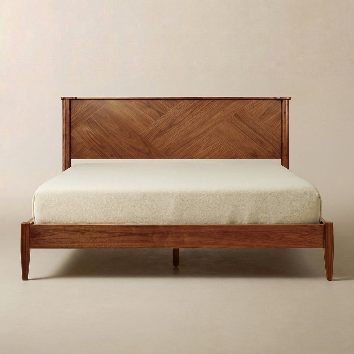Panthera Solid Wood Bed Frame