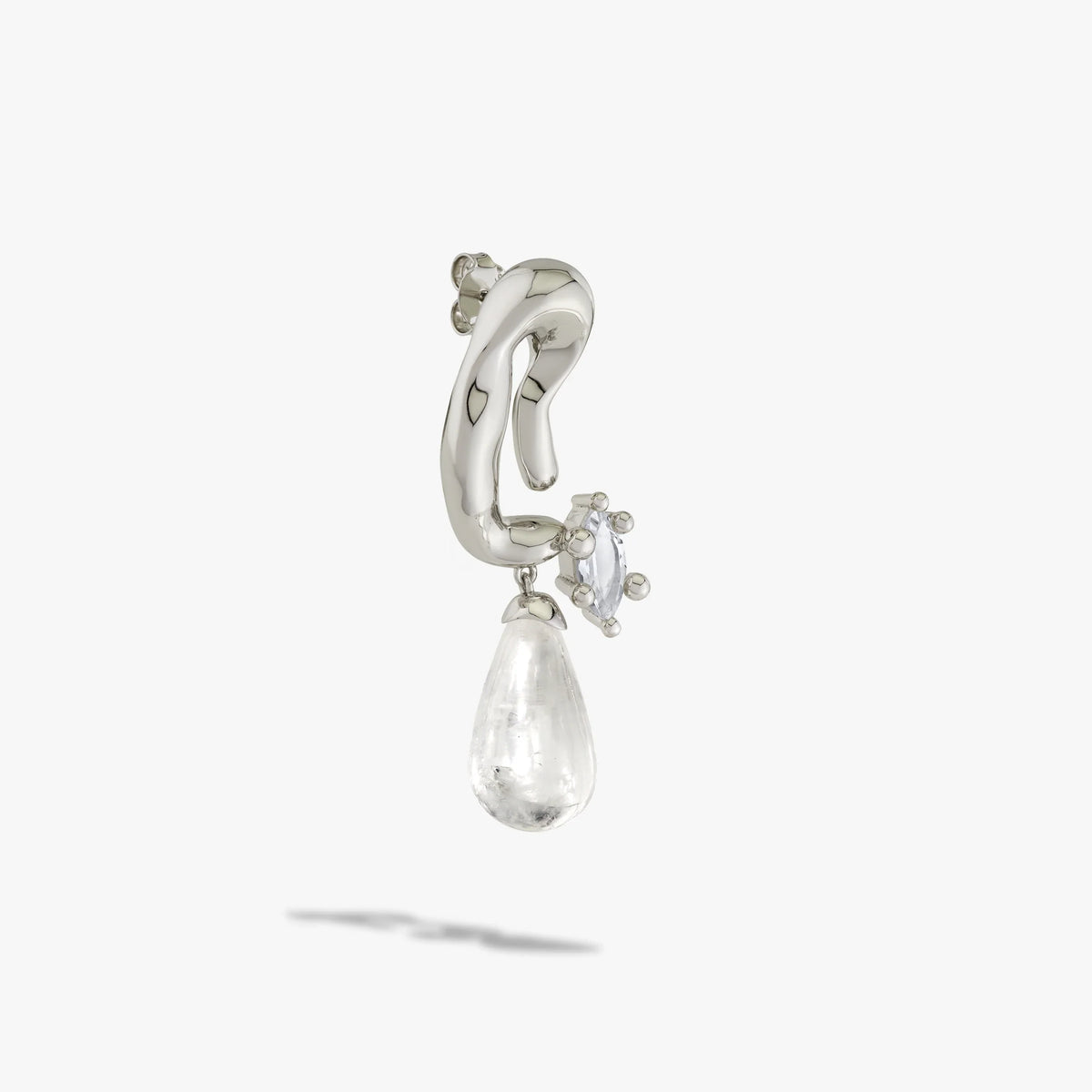 Mini Petal Drop Earrings