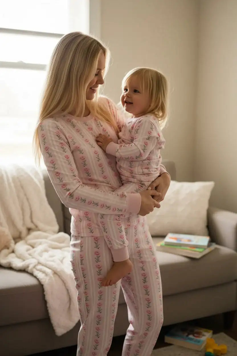 La Vie En Rose (Long Sleeve PJ)
