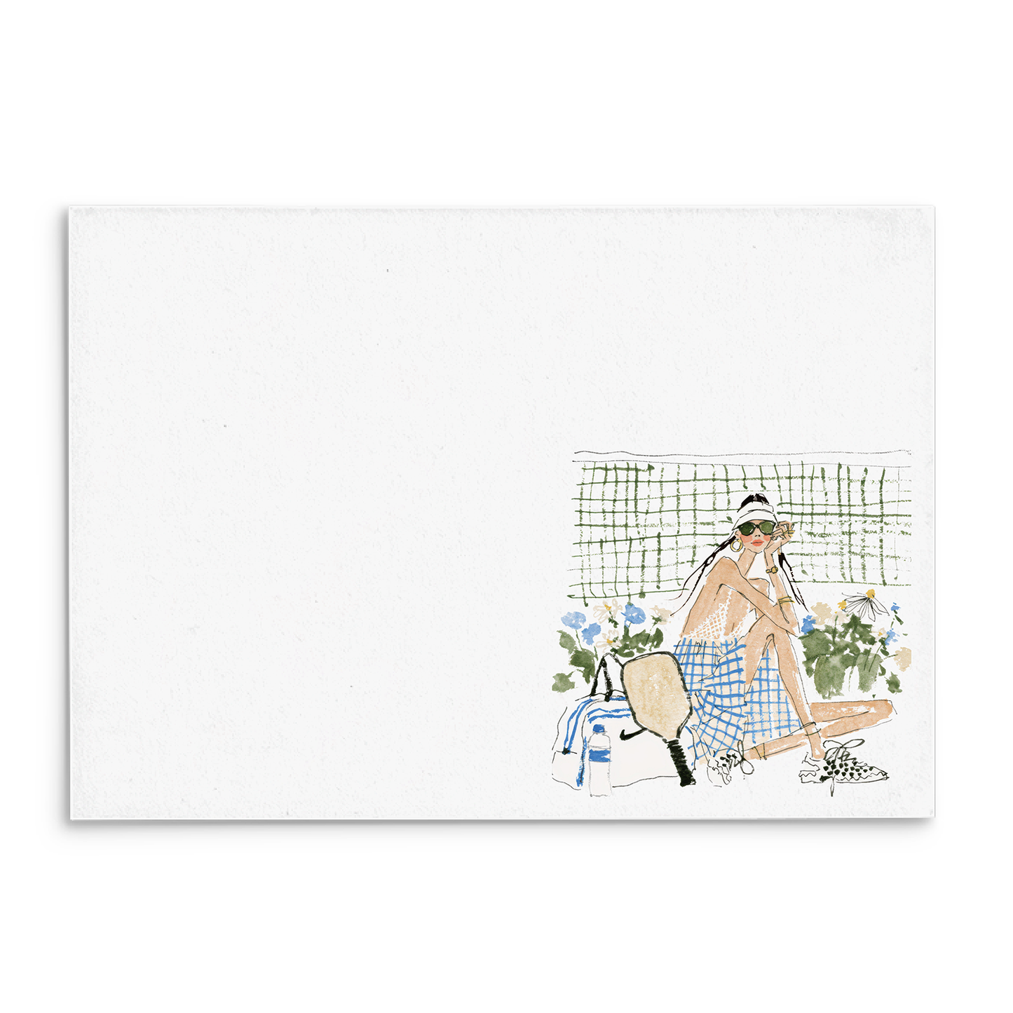 Pickleball Break Panel Note Cards A2 - 7