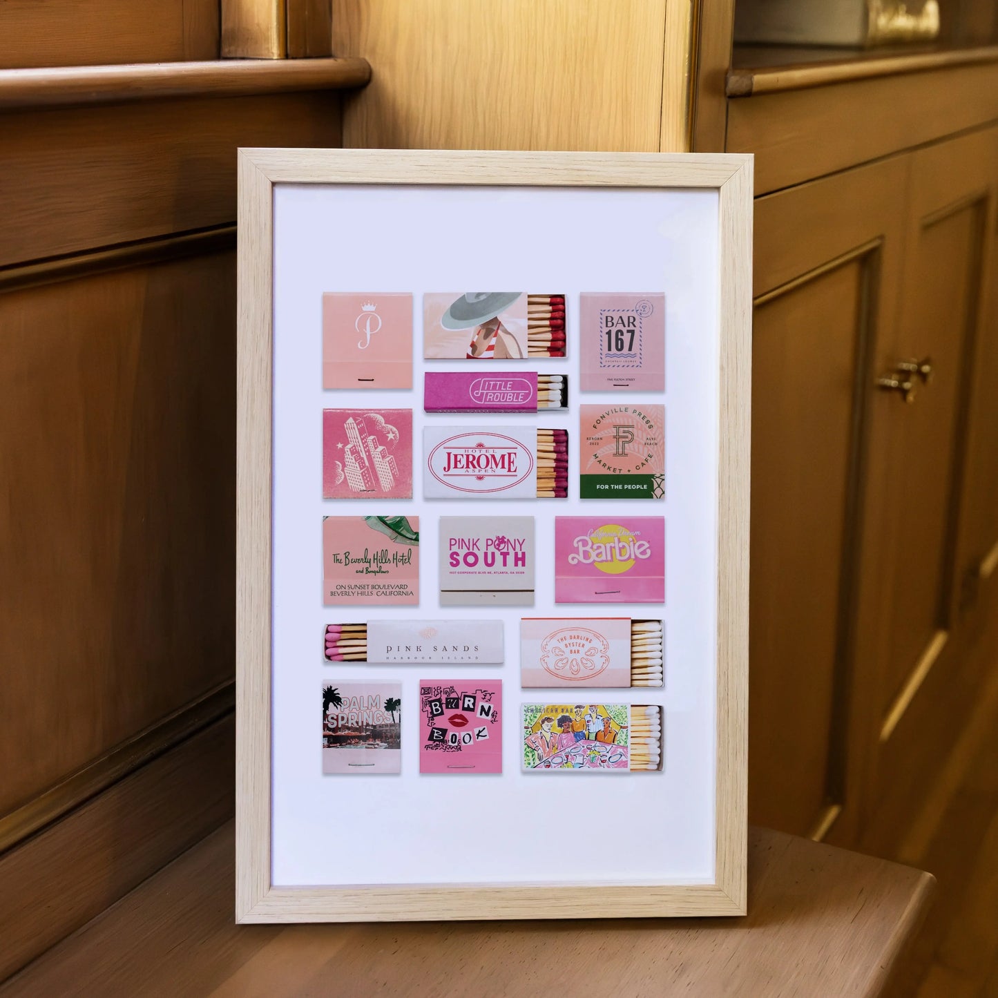 Pink Collage Poster