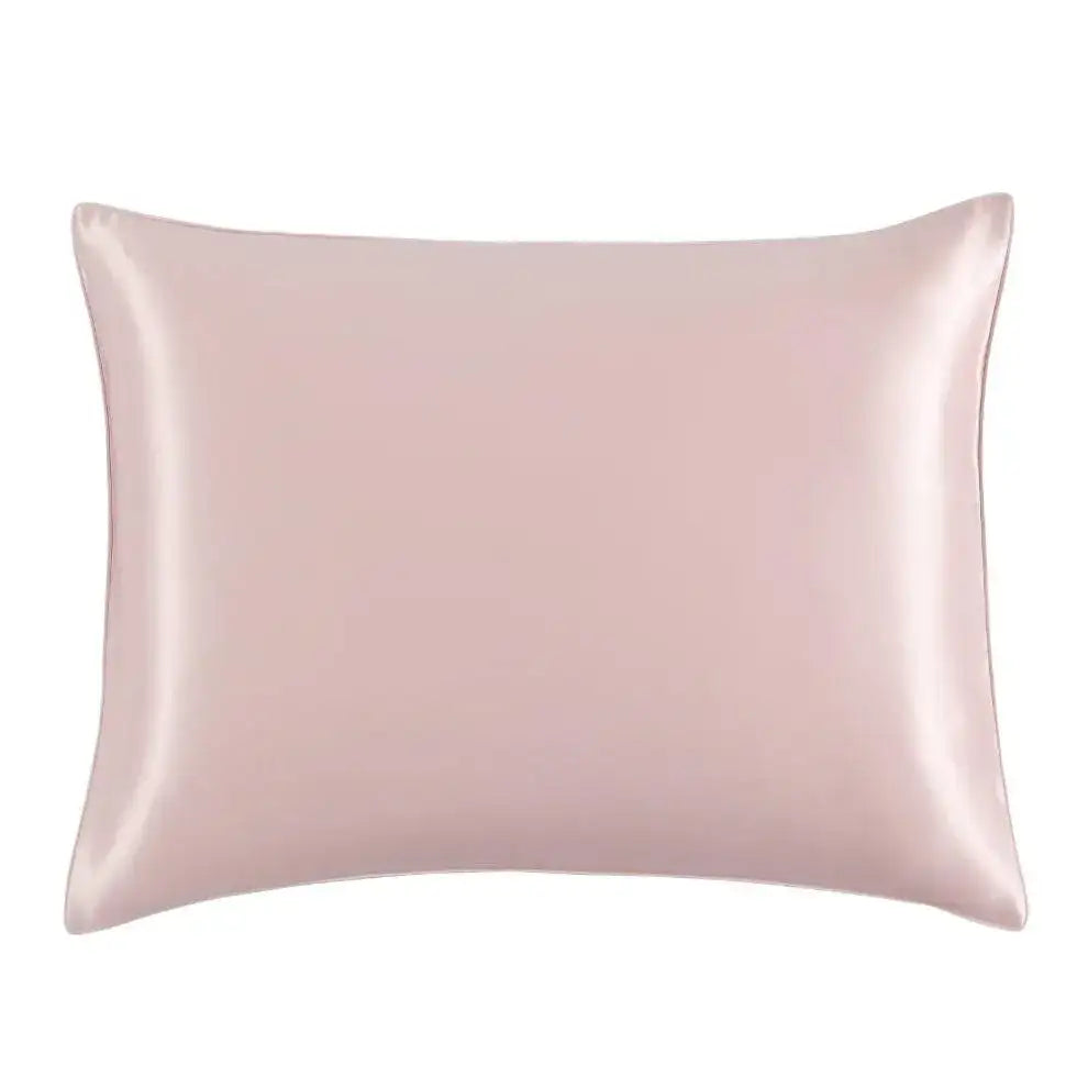 Charmeuse Mulberry Silk Pillowcase with Classic Piping