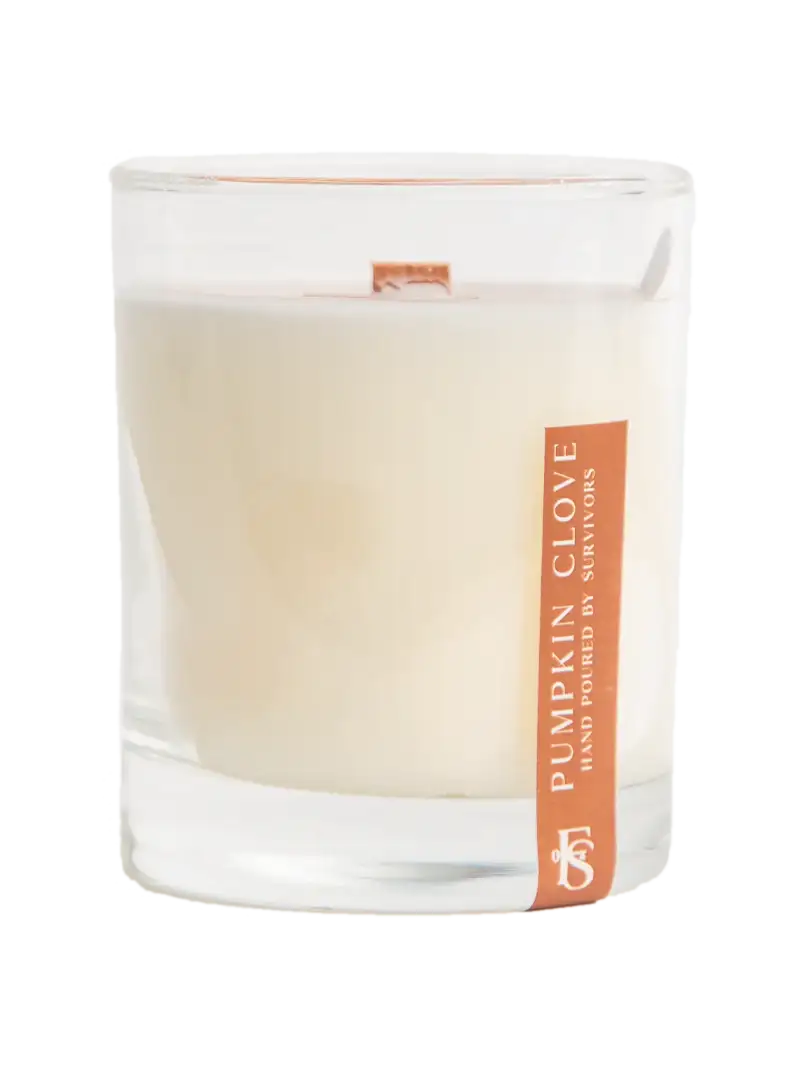 Pumpkin Clove 7.5 oz Wooden Wick Candle