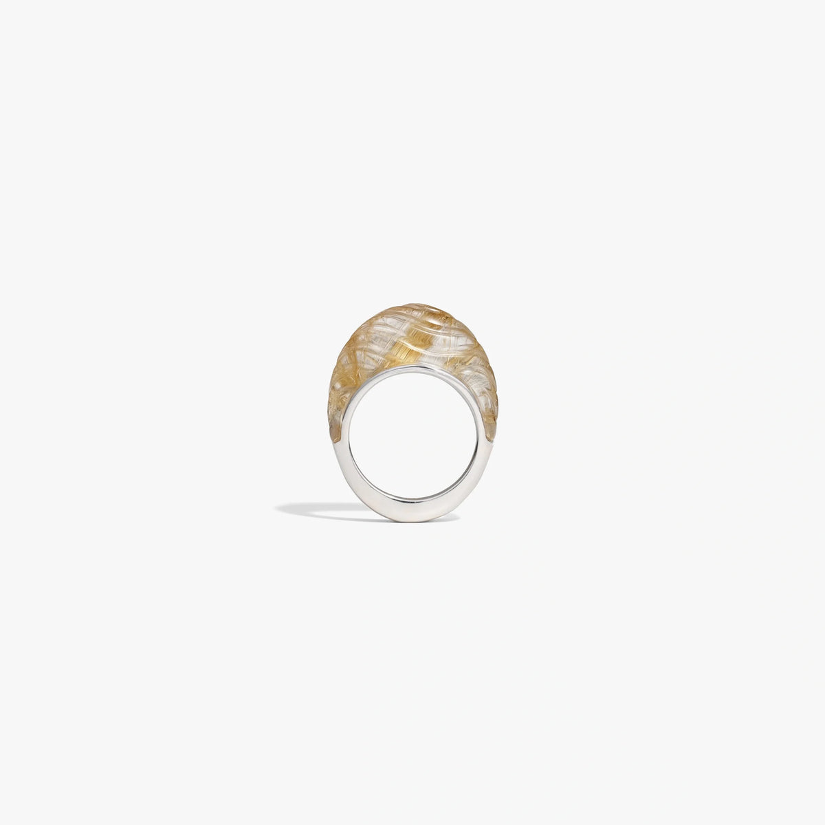 Carved Wave Ring