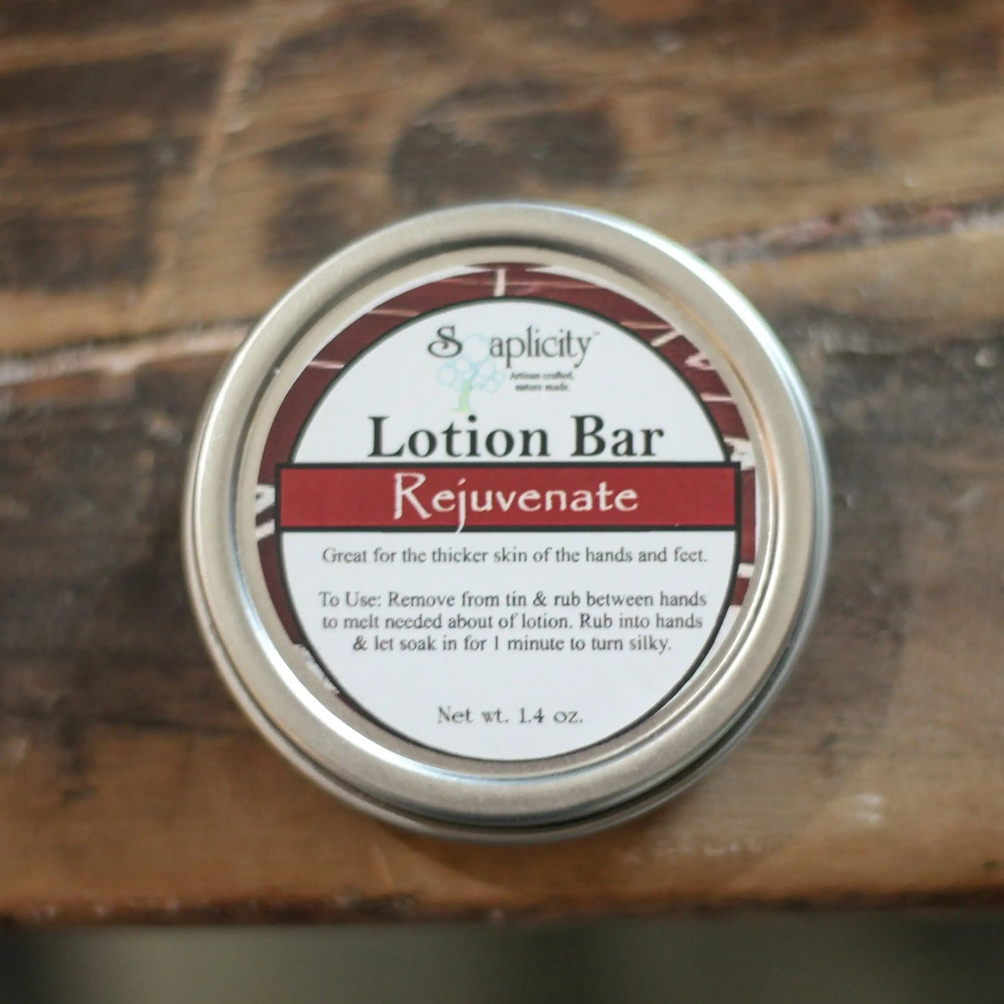 Rejuvenate Lotion Bar with Arnica Oil