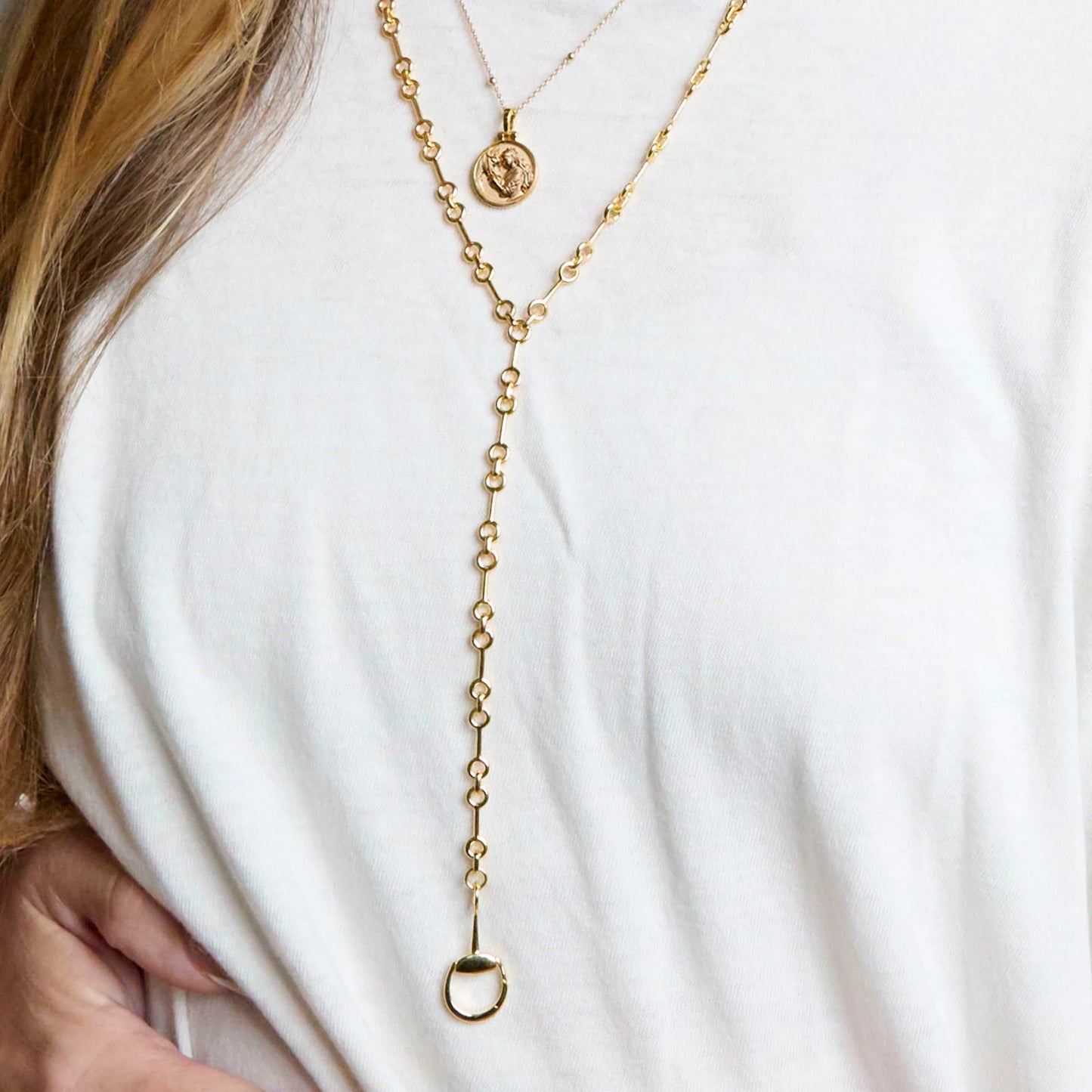 Rhiannon Charm Lariat