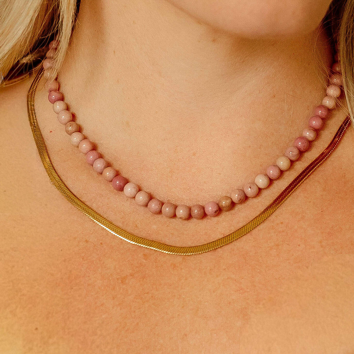 Rosa Beaded Necklace