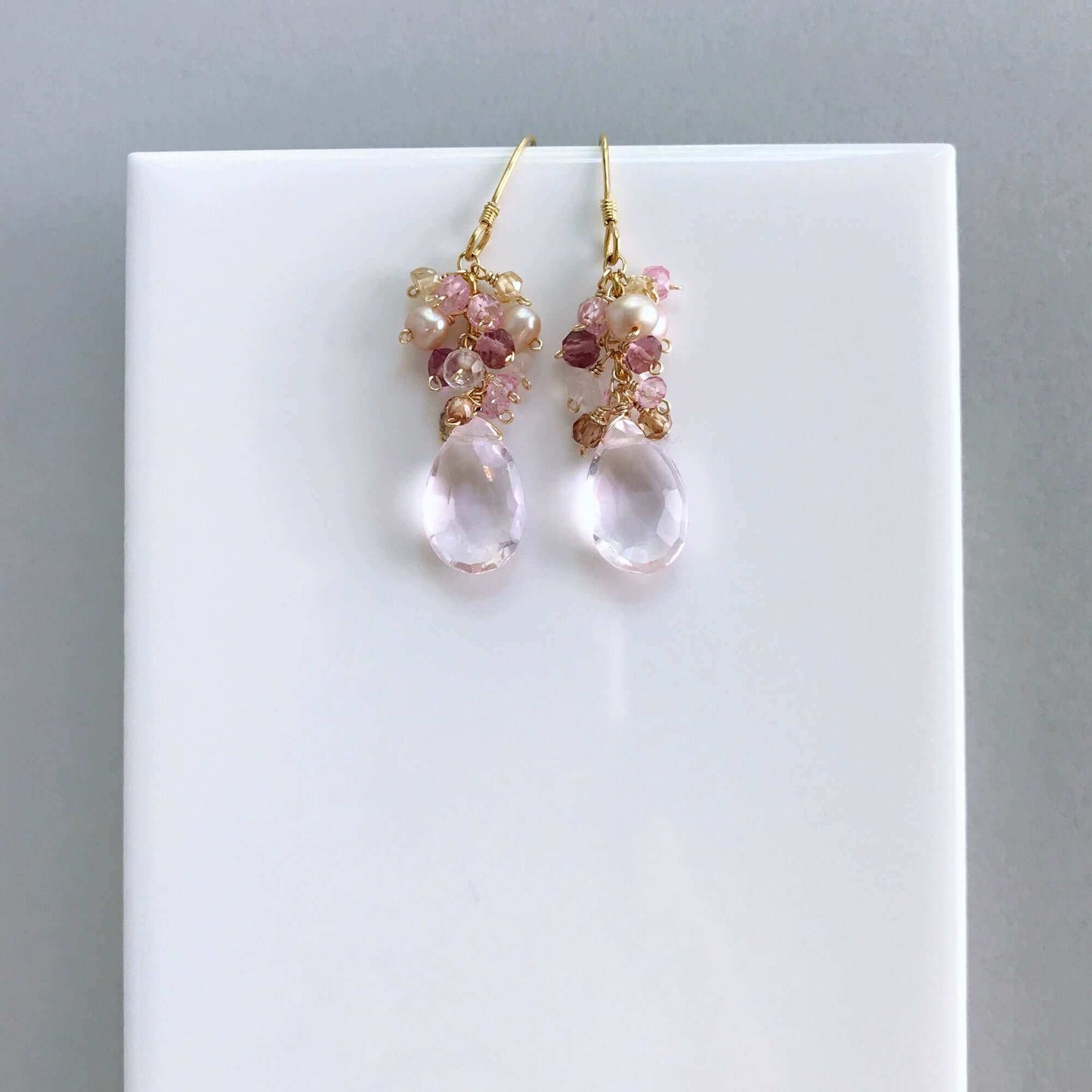 Rose Pink Bala Earrings