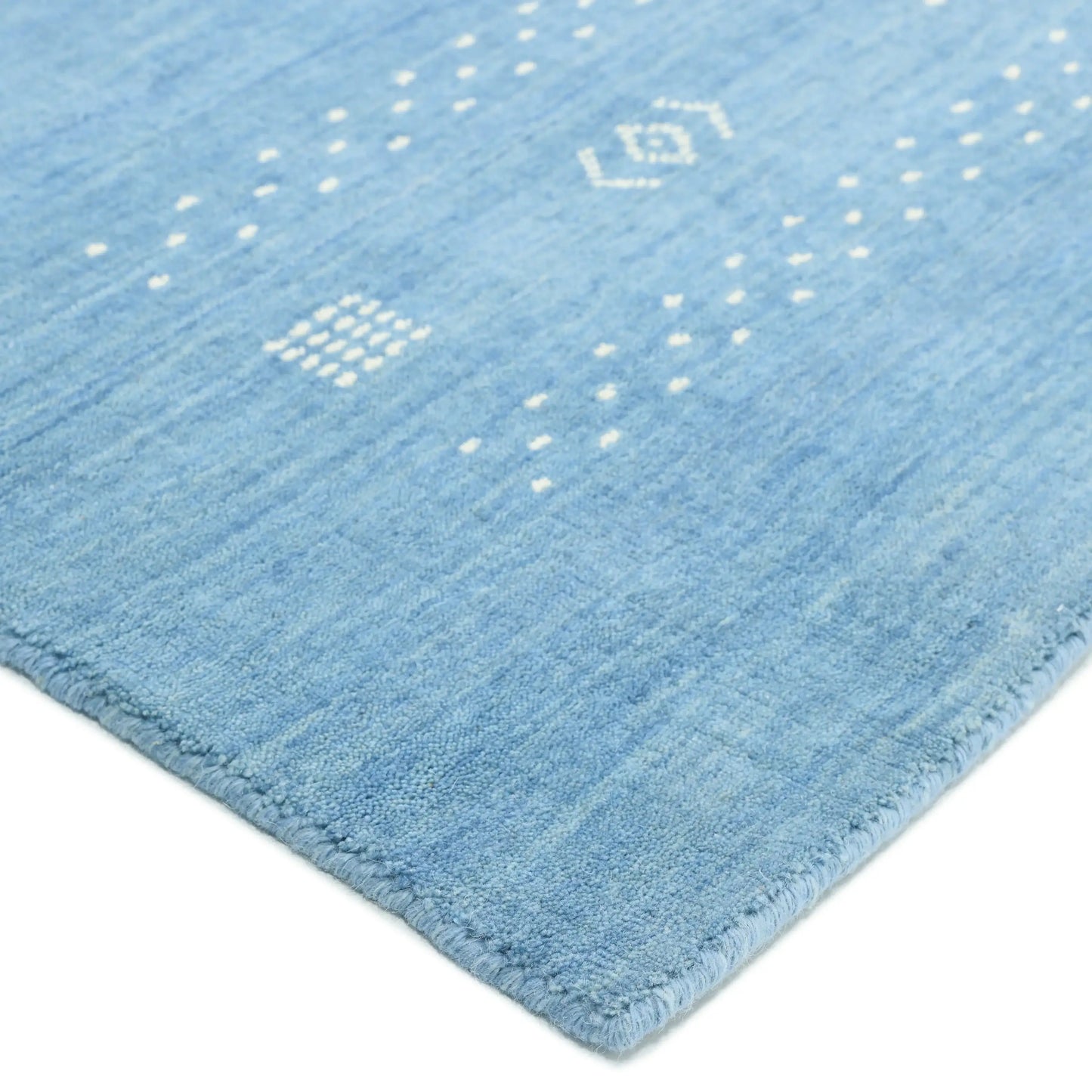 Simi, Handmade Area Rug - Blue