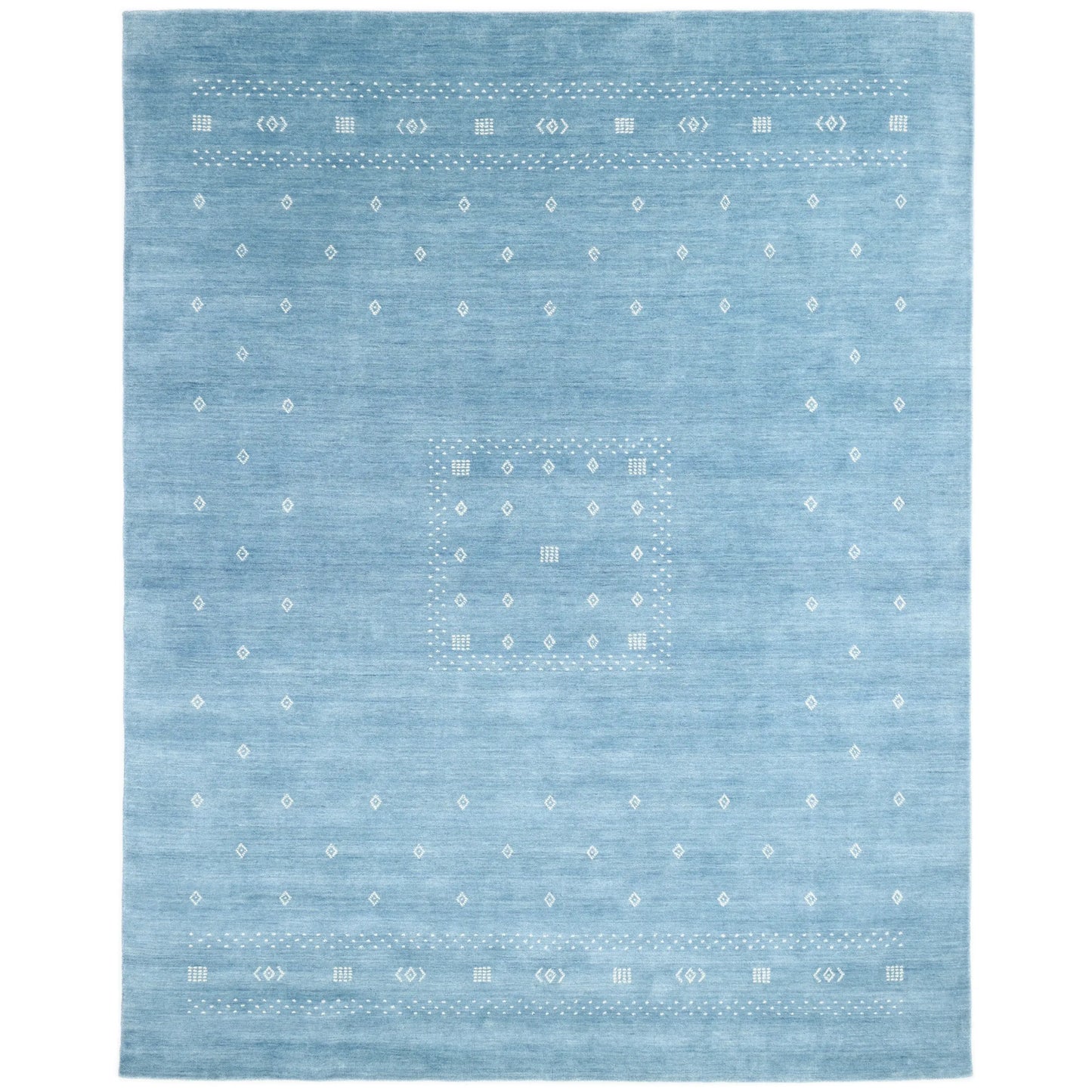Simi, Handmade Area Rug - Blue
