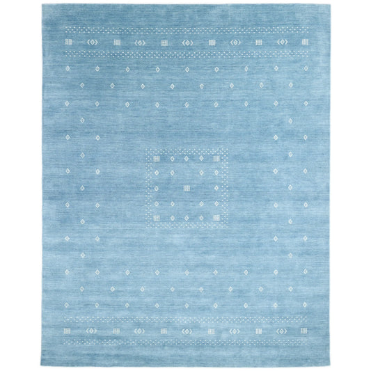 Simi, Handmade Area Rug - Blue