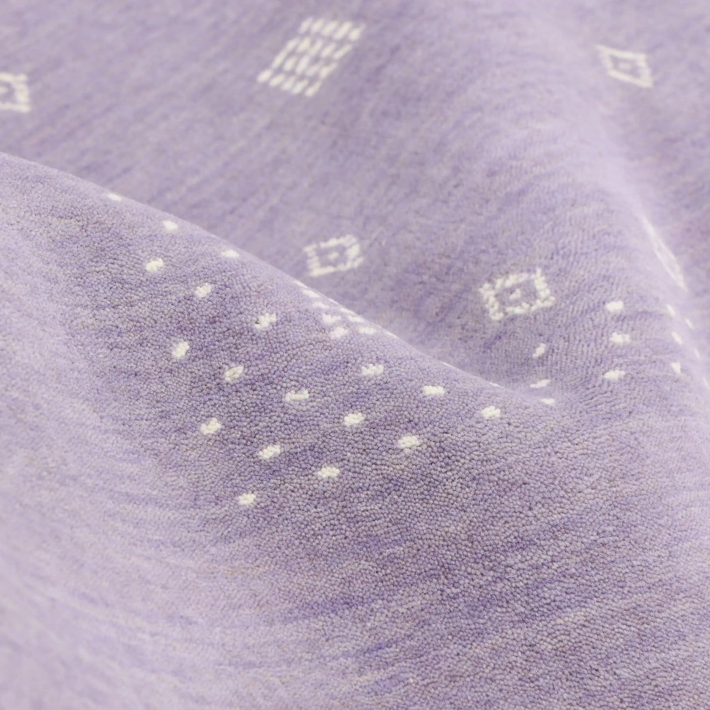 Simi, Handmade Area Rug - Purple