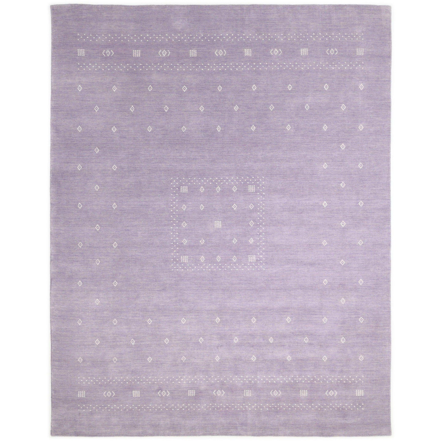Simi, Handmade Area Rug - Purple